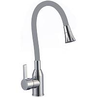 Смеситель для кухни с гибким изливом и режимом душ Fmark FS8277A-04, хром