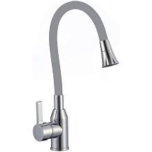 Смеситель для кухни с гибким изливом и режимом душ Fmark FS8277A-04, хром