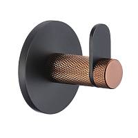 Крючок для ванной комнаты Savol S-002153HD, черный/бронза