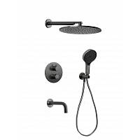 Душевая система встраиваемая FILARETE Роун FL1050BG, графит