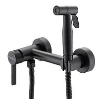 Гигиенический душ со смесителем VODA VSL02B, черный
