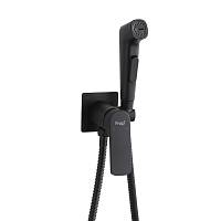 Гигиенический душ со смесителем FRAP F7586-26, черный
