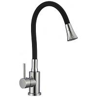 Смеситель для кухни с гибким изливом и режимом душ Fmark FS8299A-01, хром