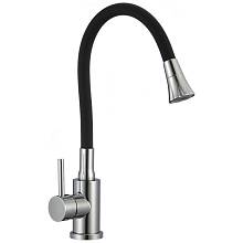 Смеситель для кухни с гибким изливом и режимом душ Fmark FS8299A-01, хром