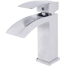 Смеситель для раковины Hansberge H1077C, хром