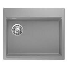 Кухонная мойка Rivelato TESORO TR-605-L, серый металлик