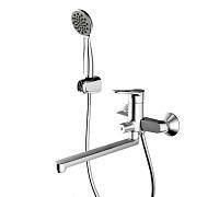 Смеситель для ванны Bravat Eco-D F693158C-LB, хром