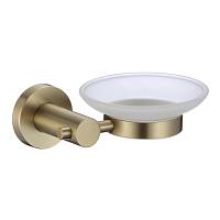 Мыльница Savol S-005659C, матовое золото