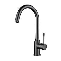 Смеситель для кухни Rivelato Garda 1923502, черный