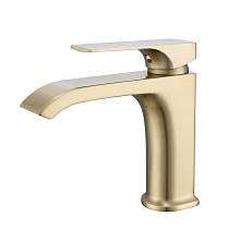 Смеситель для раковины Prohanss P61.10.03, золотой сатин