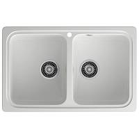 Кухонная мойка GranFest STANDART 780K, иней