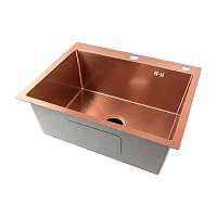 Мойка для кухни Fmark FSC6050HB, розовое золото
