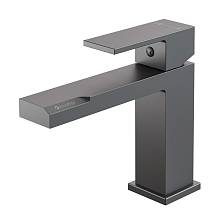 Cмеситель для раковины Knotlor KN-20/GM, оружейная сталь