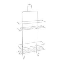 Полка на крючке двухэтажная белая Fixsen, FX-750W-2