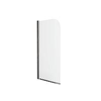 Шторка на ванну распашная Knotlor BS070CG0C 140х70, хром