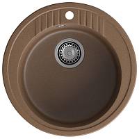 Кухонная мойка GranFest RONDO 520, терракот