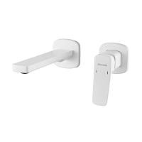 Смеситель для раковины встраиваемый Shevanik S9941C, белый