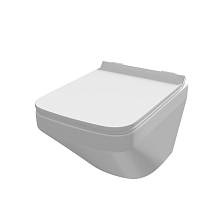 Унитаз подвесной Knotlor WC545WG, белый