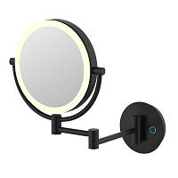 Зеркало косметическое JAVA S-M222H, черный
