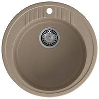 Кухонная мойка GranFest RONDO 520, песок