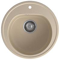 Кухонная мойка GranFest RONDO 510, кашемир