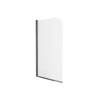 Шторка на ванну распашная Knotlor BS080CG0C 140х80, хром