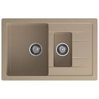 Кухонная мойка GranFest QUADRO 775KL, песок