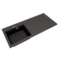 Раковина Florentina Аванти 110 см 10.310.0L110.302, антрацит