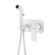 Гигиенический душ со смесителем Shevanik S4105C, белый