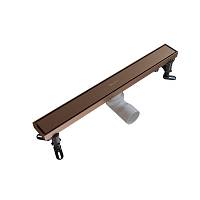 Душевой трап линейный Knotlor SDRW0500RB, бронза