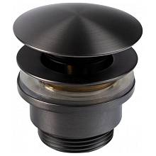Донный клапан для раковины FILARETE FL75BG, графит
