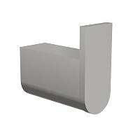 Крючок для ванной комнаты Knotlor RH102BS, сатин