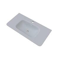 Раковина встраиваемая Knotlor ГРАЦИЯ FWB110900BEM, серый шелк, 90 см