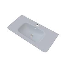 Раковина встраиваемая Knotlor ГРАЦИЯ FWB110900BEM, серый шелк, 90 см