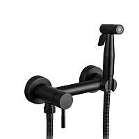 Гигиенический душ со смесителем FRAP F7503-6, черный