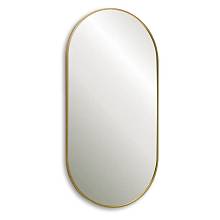 Зеркало Silver Mirrors Aurora 500х1000 (алюм. профиль, цвет золото)