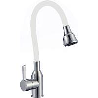 Смеситель для кухни с гибким изливом и режимом душ Fmark FS8266A-02, хром
