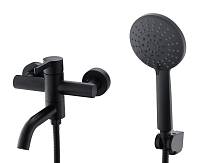 Смеситель для ванны VODA Vessel Black VSL54B
