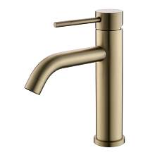 Смеситель для раковины Voda VSL26MG, золотой сатин