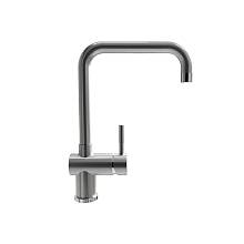 Смеситель для кухни Ulgran US-023-001, брашированная сталь