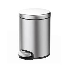 Мусорное ведро Raglo R360.106.05 с педалью для открывания, сатин