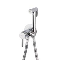 Гигиенический душ со смесителем FRAP F7505-2, хром