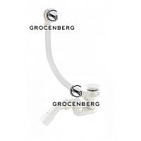 Слив-перелив (автомат) Grocenberg GB230W, белый