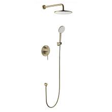 Душевая система встраиваемая Voda Vessel GOLD Set_3in1/VSET3in1VSLG, золотой сатин