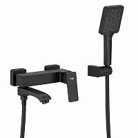 Смеситель для ванны FRAP F3276-6, черный