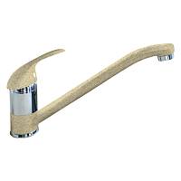 Смеситель для кухни GranFest Z-3321, бежевый