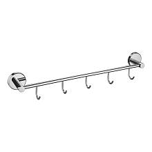 Планка с крючками для полотенец Haiba HB9015-5, хром