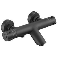 Смеситель для ванны с термостатом ESKO T3054 Black, черный