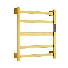 Полотенцесушитель электрический RAGLO R350.02.03 настенный сенсорный с терморегулятором, сатин золотой