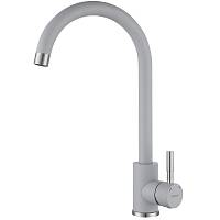 Смеситель для кухни GranFest Z-5410, серый